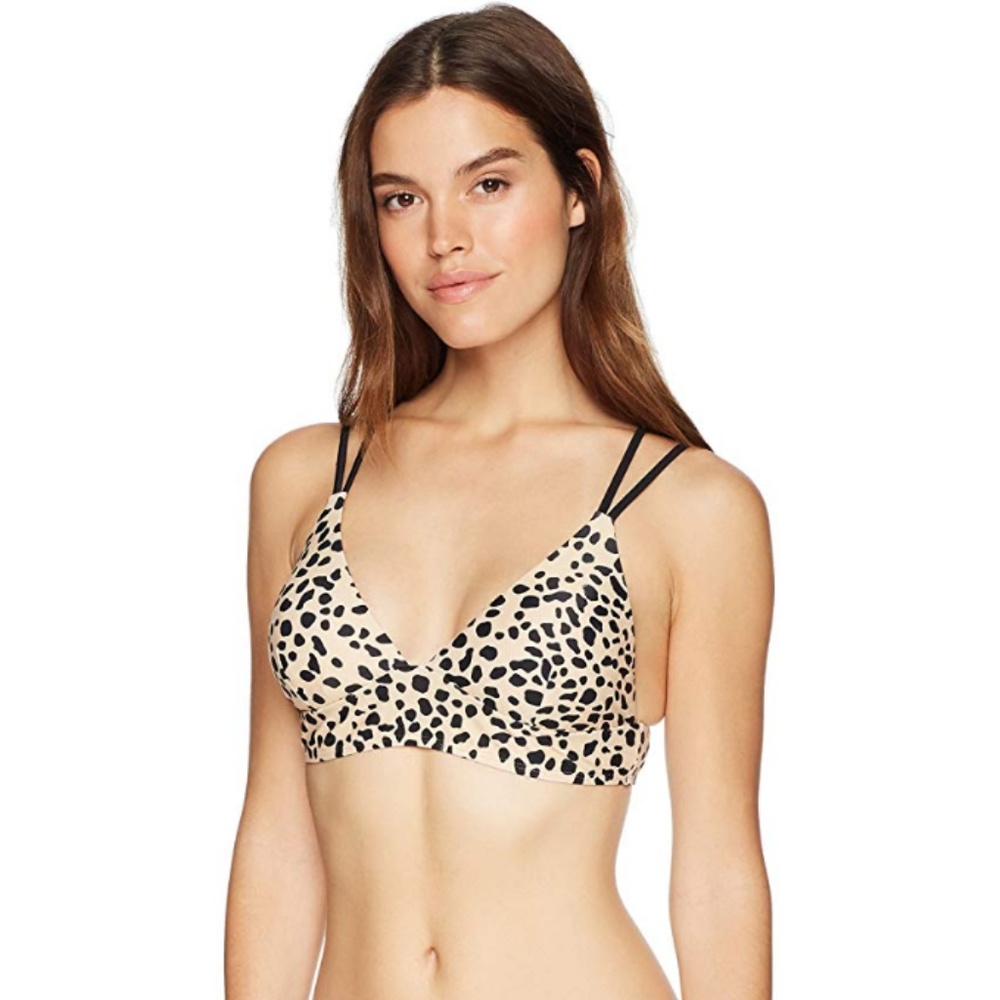 Mae Swimwear Trina Cross Back Printed Bikini Large